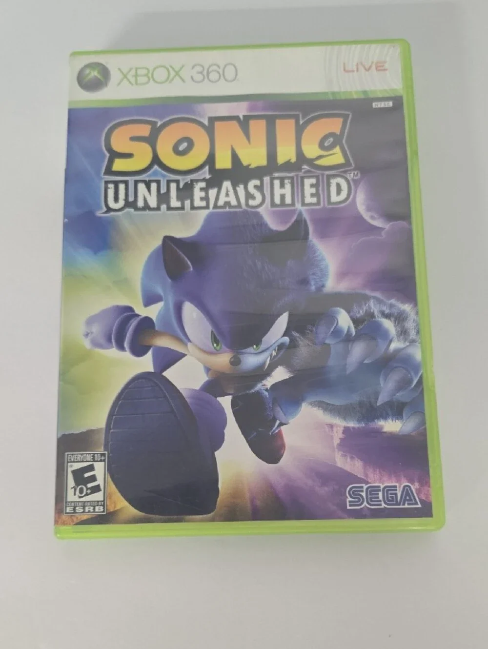 Does Have Some Scuffs But Does Work Sonic Unleashed Video Game - Yellow